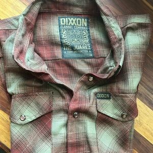 DIXXON men’s flannel XL